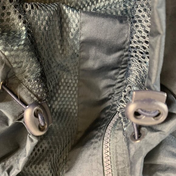 St Augustine Lighthouse Windbreaket Jacket Mens Size M Navy Beige VTG Maritime - Picture 13 of 15